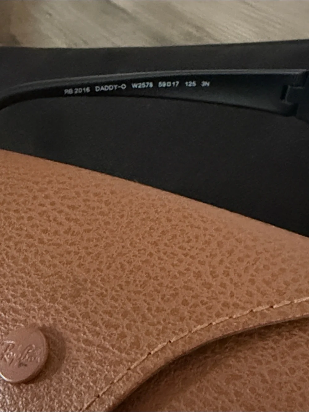 Ray-Ban Black Wrap Sunglasses